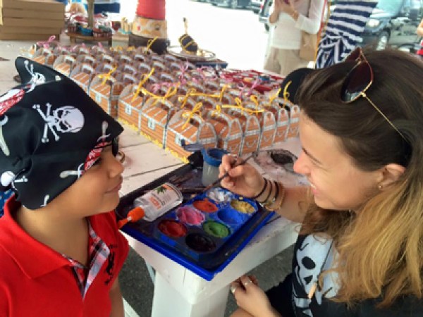 9 pirate face painting