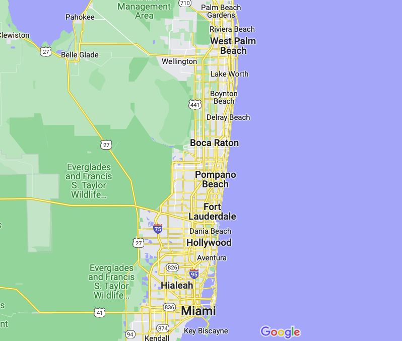 bluefoot serving area map
