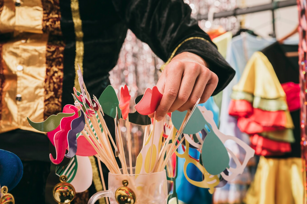 A person shopping in a store
