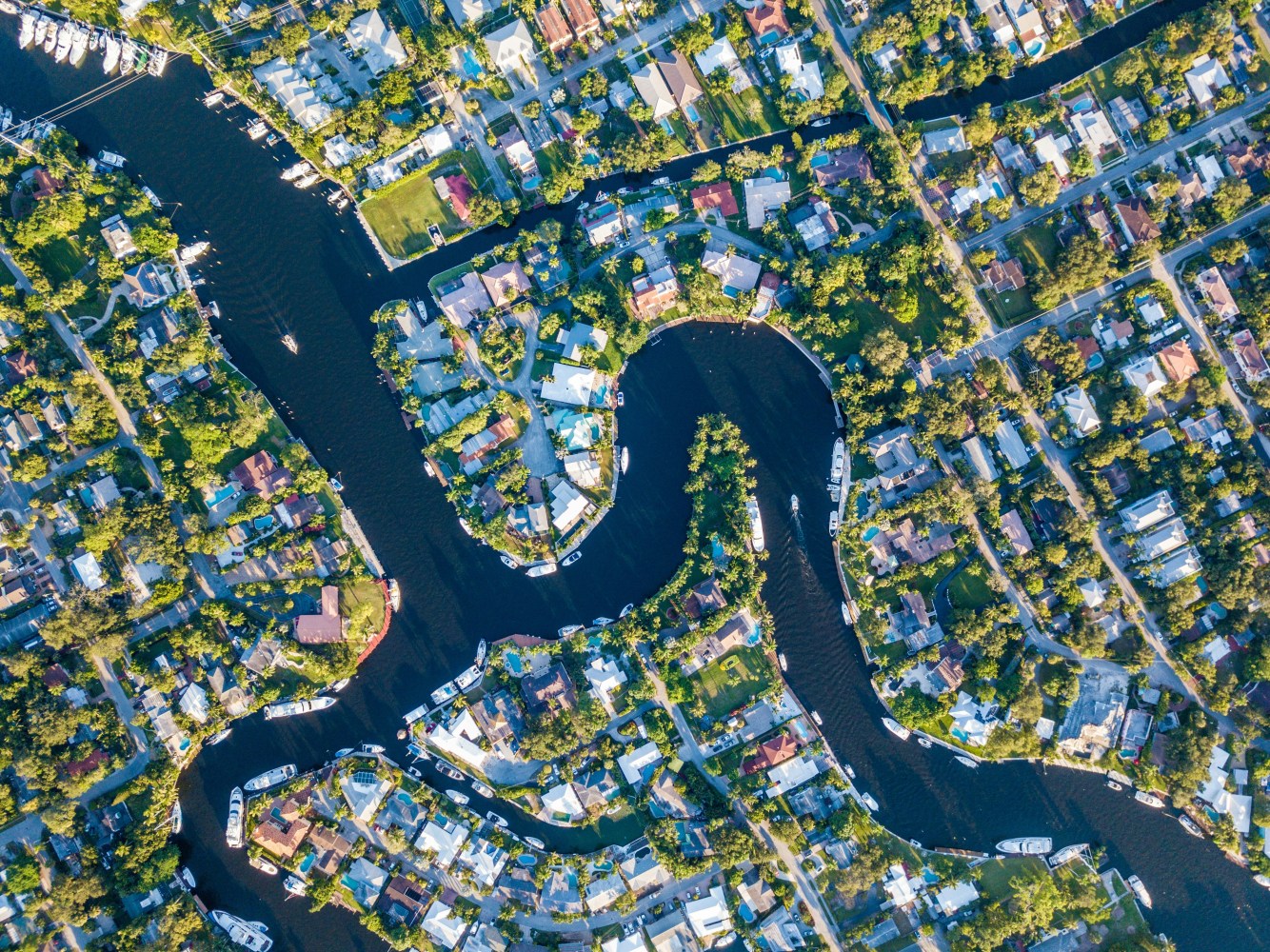 Fort Lauderdale's waterways on a boat tour